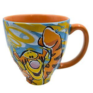 Disney Tigger Ceramic Coffee Mug Cup Winnie The Pooh Sketchbook Pattern Read